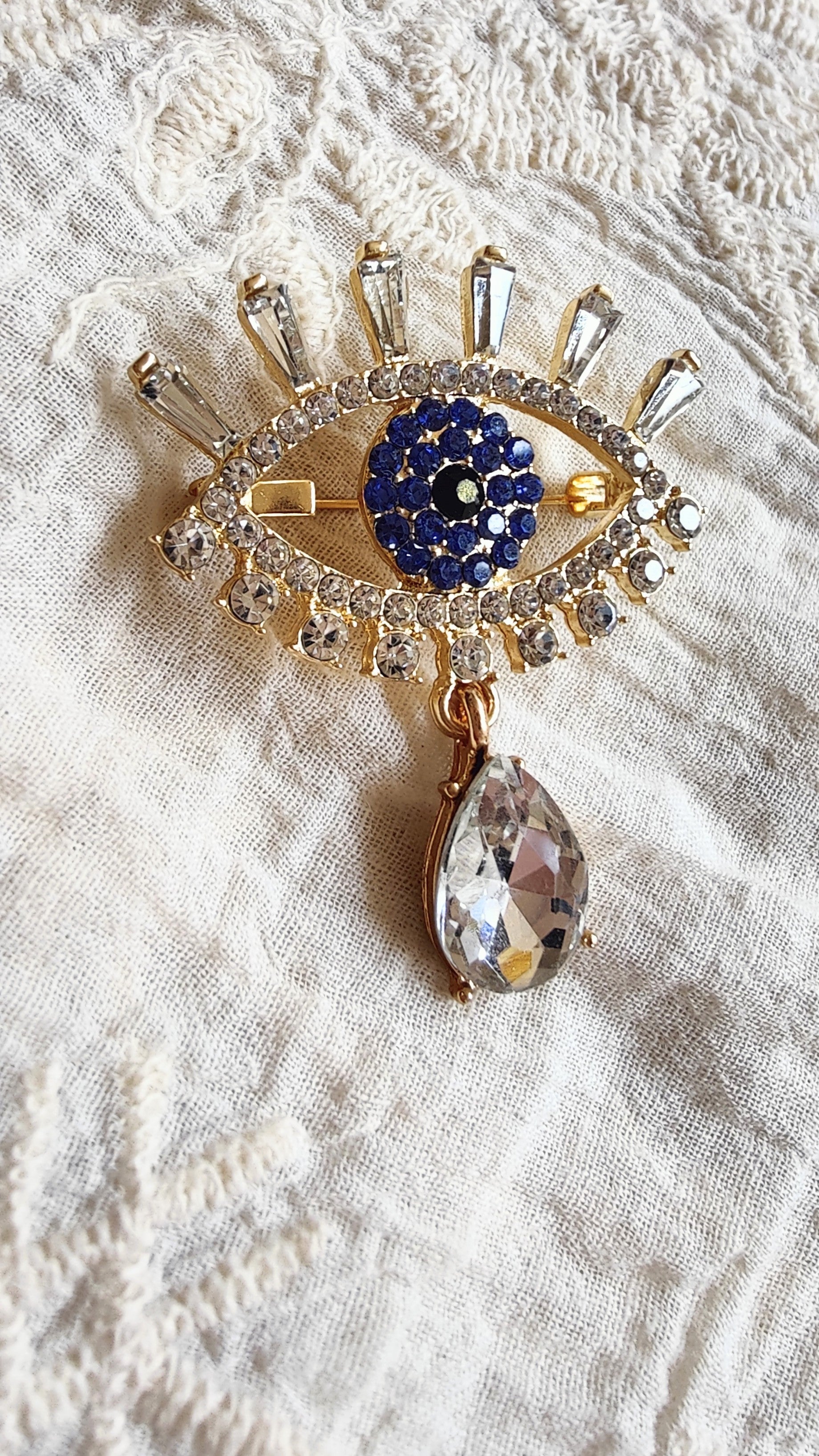 Brooch Diamant Eye