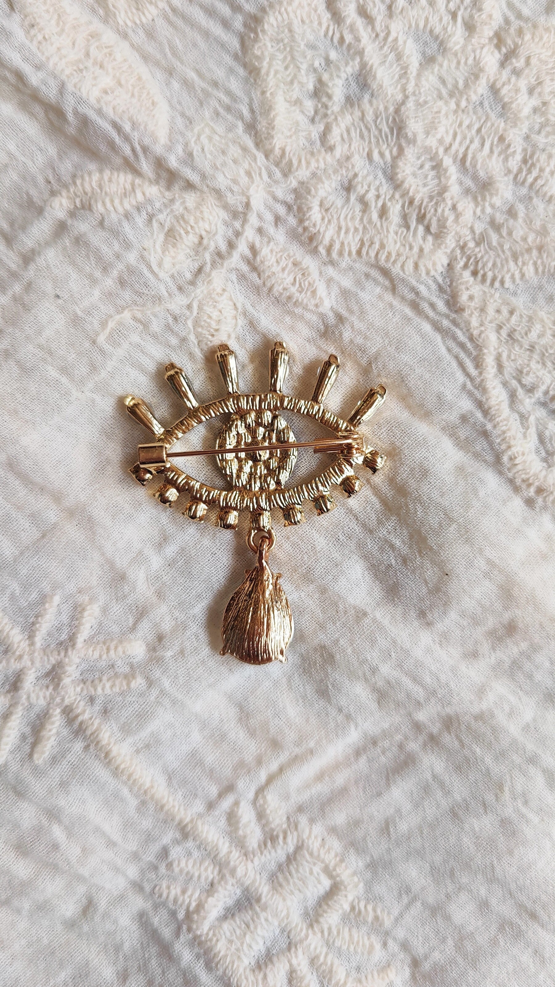 Brooch Diamant Eye