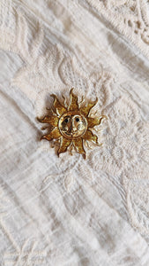 Brooch Sun