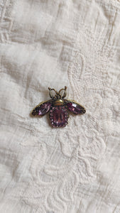 Brooch Bee Lavender