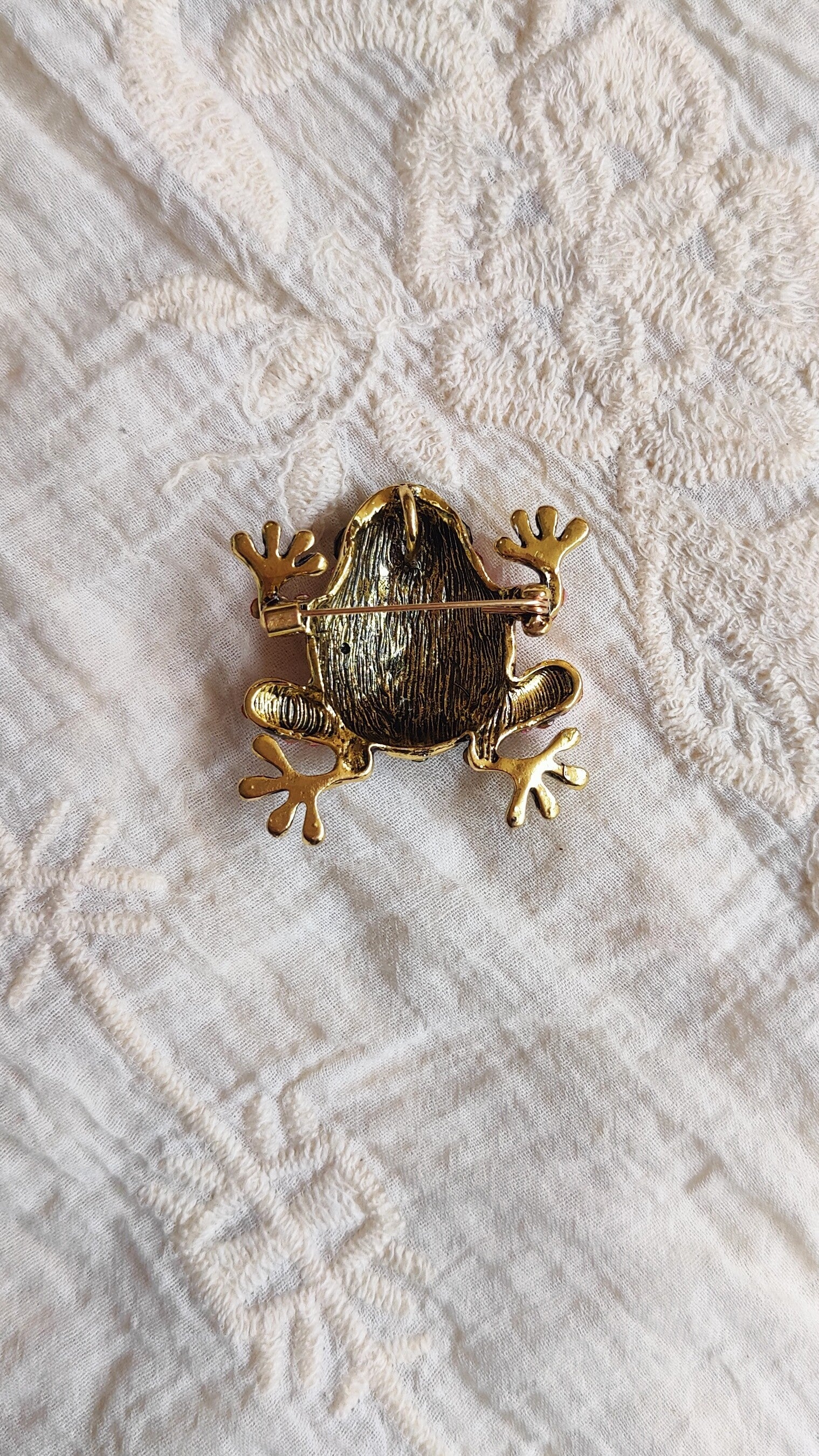 Broche Frog